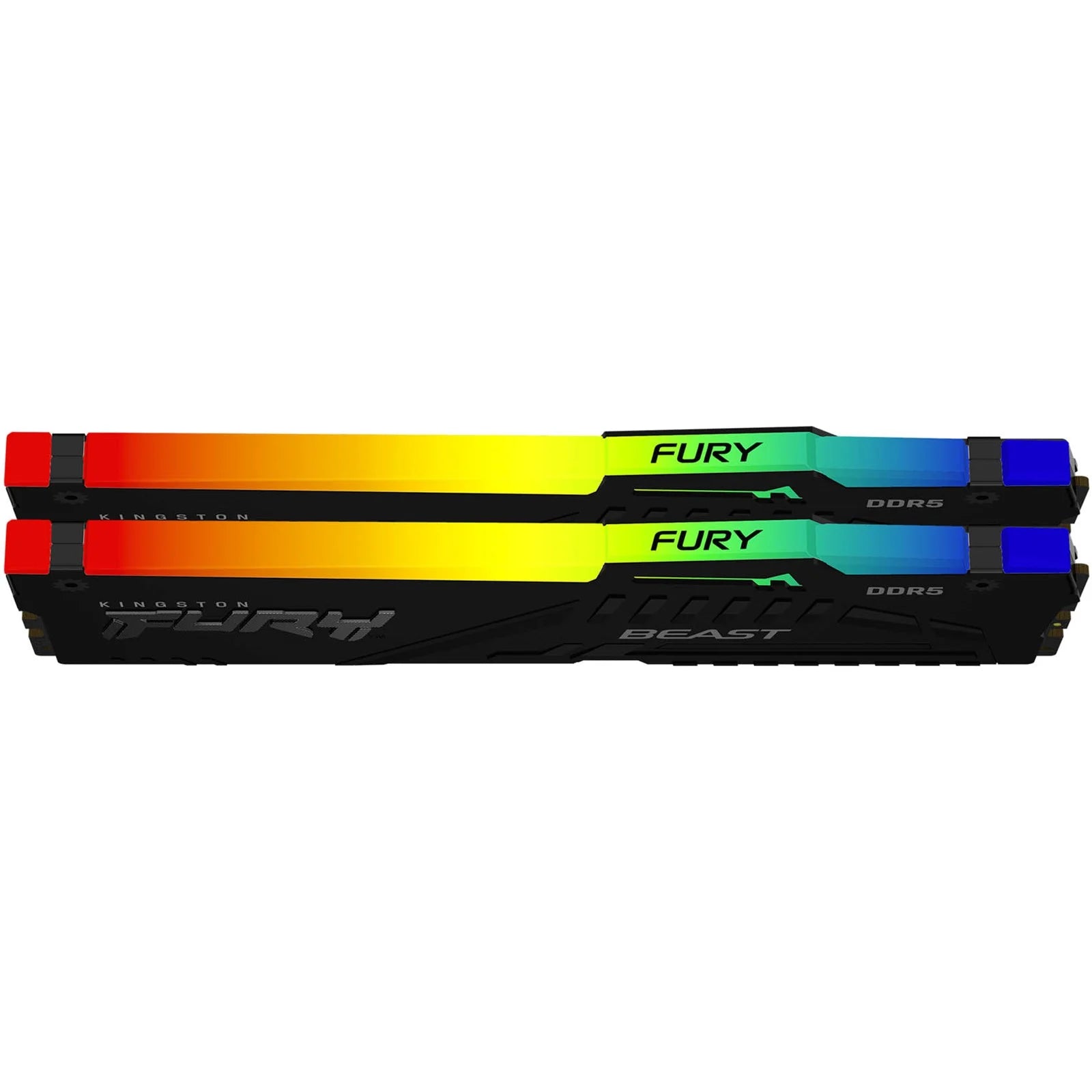 Kingston 16GB (2x8GB) DDR5 5600Mhz Fury Beast RGB Ram for Desktop (KF556C40BBAK2-16) Kingston 16GB (2x8GB) DDR5 5600Mhz Fury Beast RGB Ram for Desktop (KF556C40BBAK2-16)